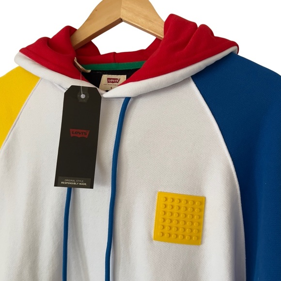 Levi’s X LEGO Men’s Relaxed Multicolor Hoodie - Picture 9 of 16